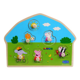 Peppa Gris Trepuslespill 6...