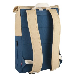 Blafre rullesekk - 18L mørk blå/beige