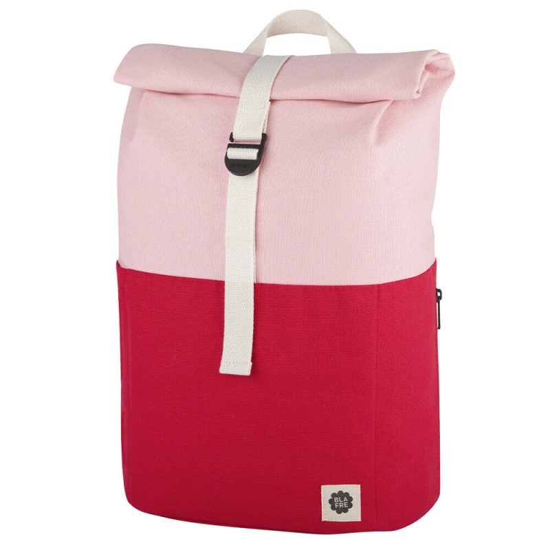 Blafre rullesekk - 18L mørk rød/lys rosa