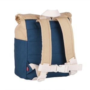 Blafre rullesekk - 7L mørk blå/beige