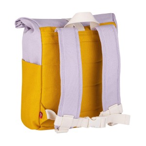 Blafre rullesekk - 9,5L gul/lys lilla