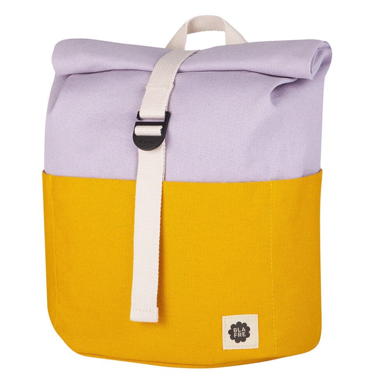 Blafre rullesekk - 9,5L gul/lys lilla