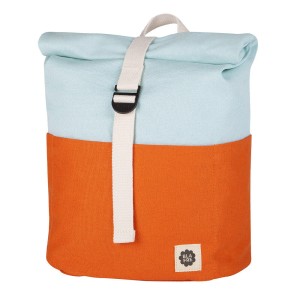 Blafre rullesekk - 9,5L oransje/lys blå