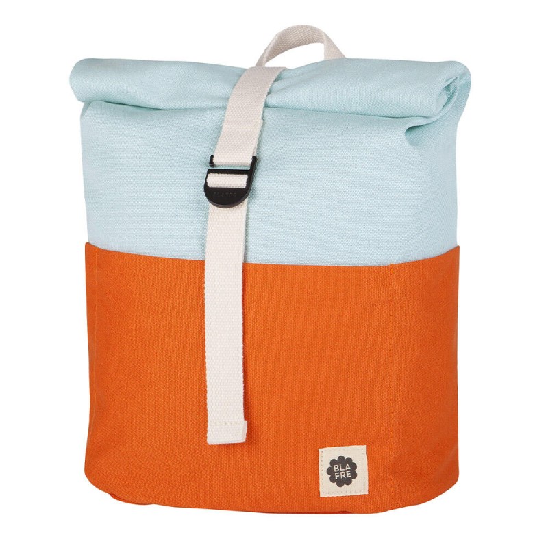 Blafre rullesekk - 9,5L oransje/lys blå