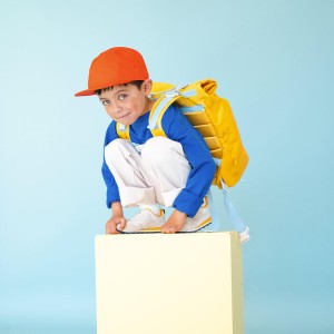 Blafre skole-/tursekk 24L gul