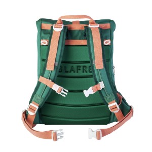 Blafre skole-/tursekk 24L mørk grønn