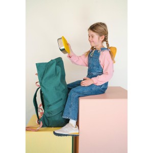 Blafre skole-/tursekk 24L mørk grønn