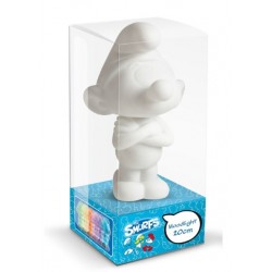 Smurf LED lampe - stor