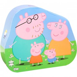 Peppa gris puslespill -...